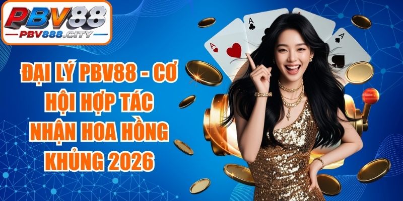 Đại Lý PBV88 - Cơ Hội Hợp Tác Nhận Hoa Hồng Khủng 2026