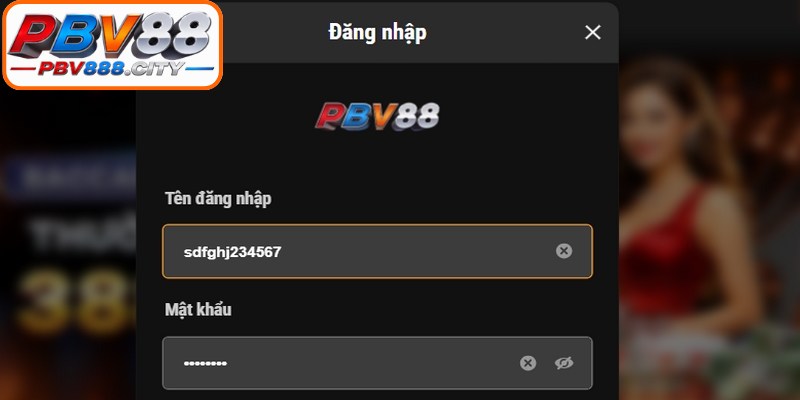 Đăng nhập PBV88 trên máy tính với thao tác mượt mà, đơn giản